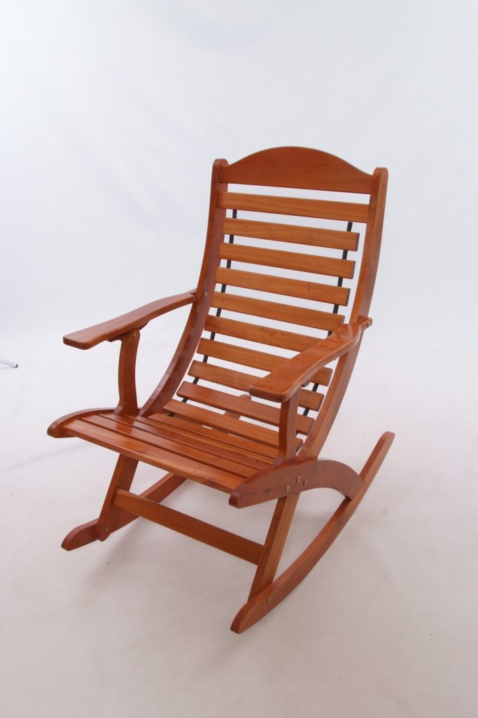 Cherry rocking chair design
