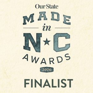 Our State Made in NC Finalist Badge